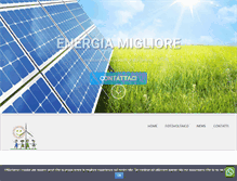 Tablet Screenshot of energiamigliore.com